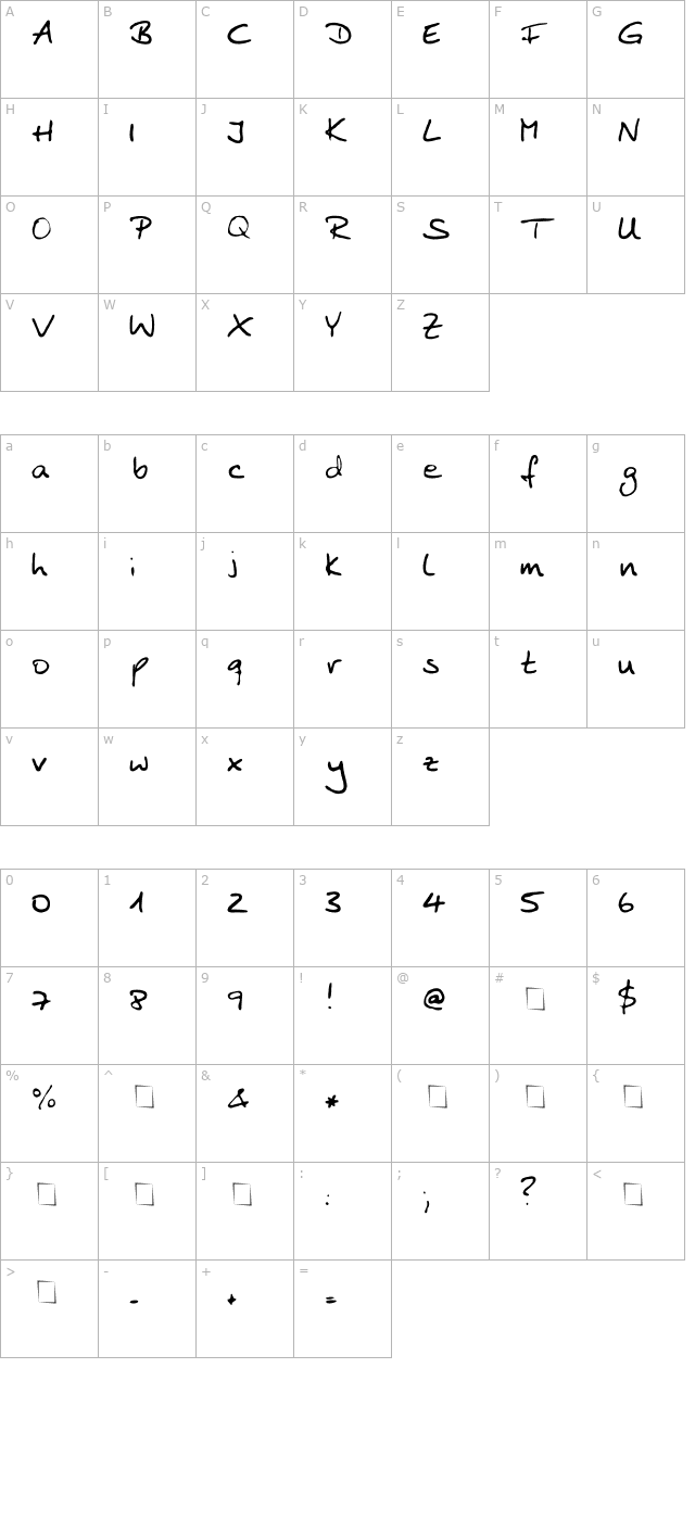 anke-print character map