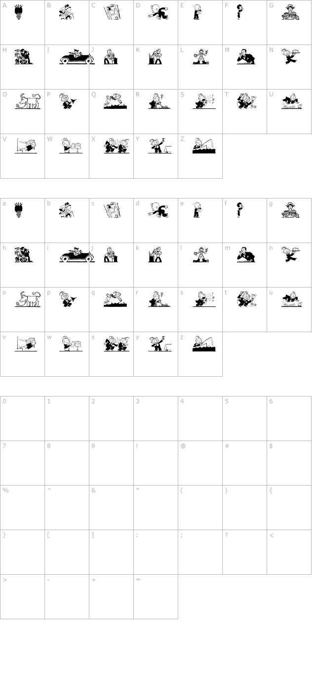 cobb-shinn-stock-cuts-xviii character map