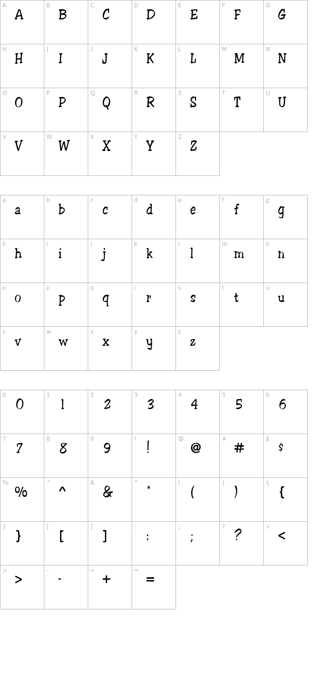 disney-print character map