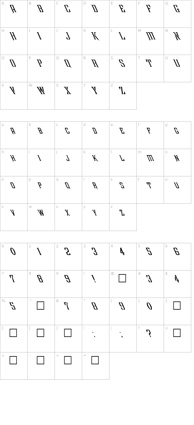 fz-basic-41-lefty character map
