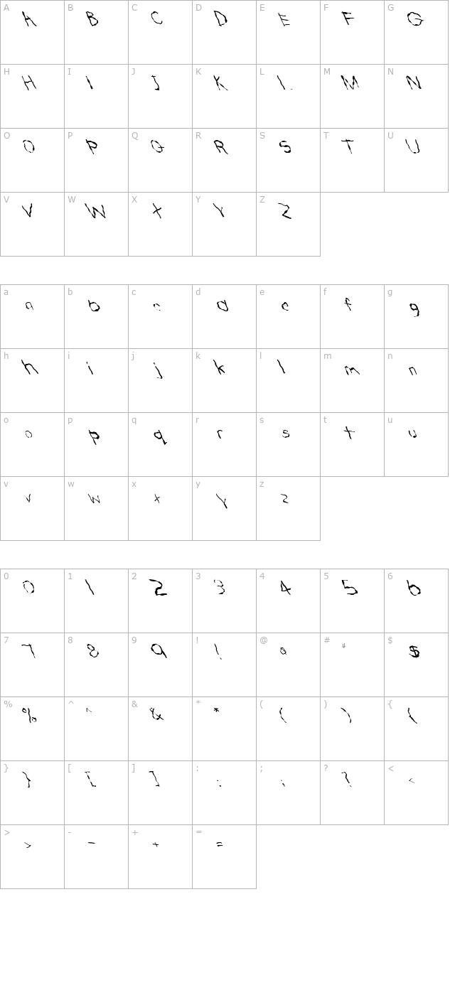 fz-hand-22-wavey-lefty character map