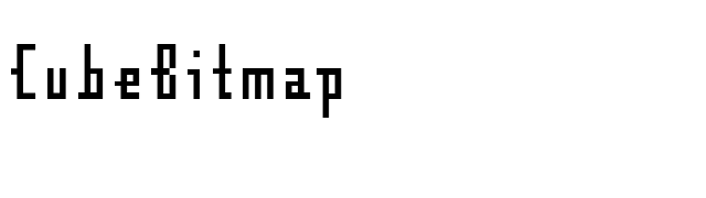 CubeBitmap font preview