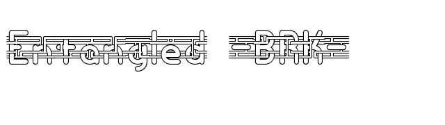Entangled -BRK- font preview