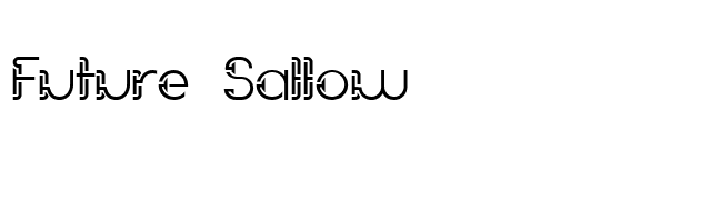 Future Sallow font preview