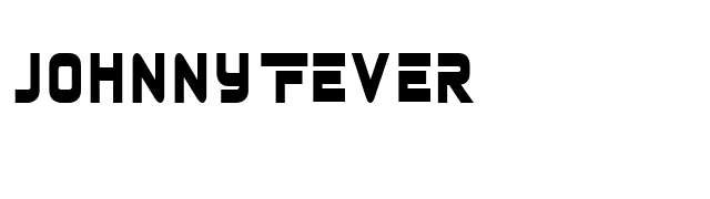 Johnny Fever font preview