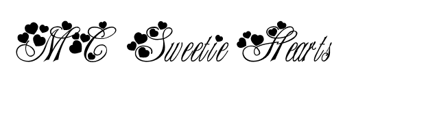 MC Sweetie Hearts font preview