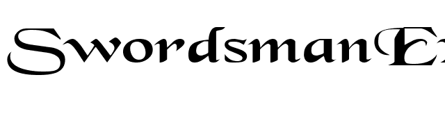 SwordsmanExtended font preview