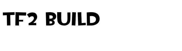 TF2 Build font preview