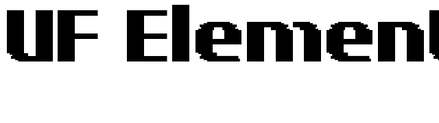 UF Elementar Basica 13.31.2 a font preview