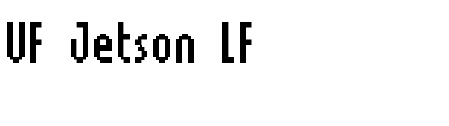 UF Jetson LF font preview