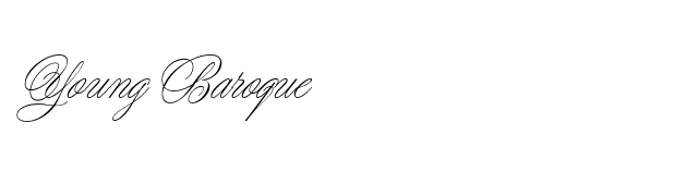 YoungBaroque font preview
