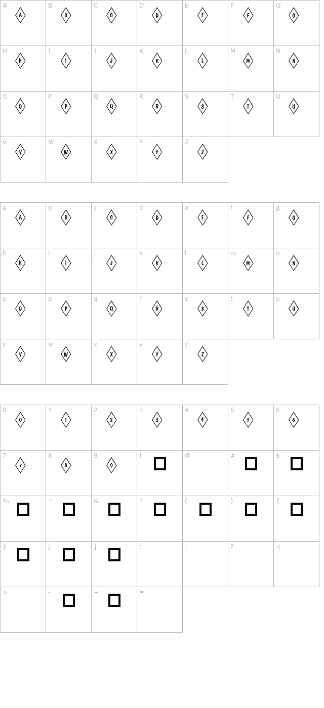 101-poker-face-diamondz character map