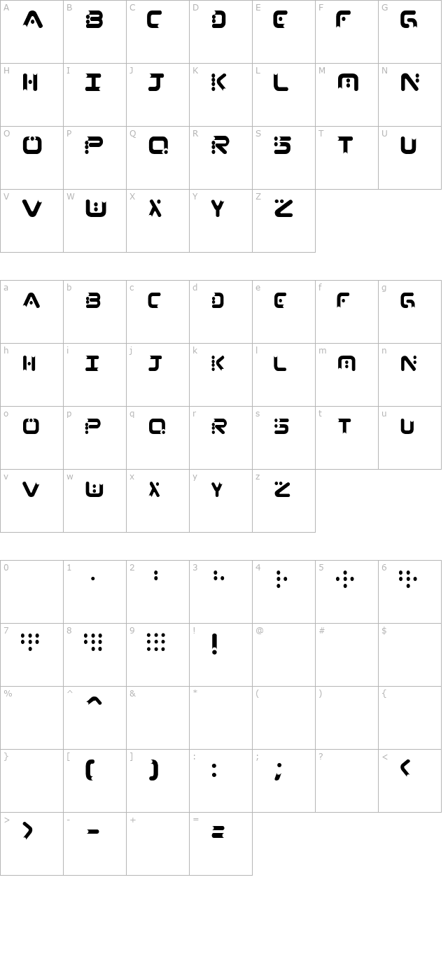 13_Roshi character map