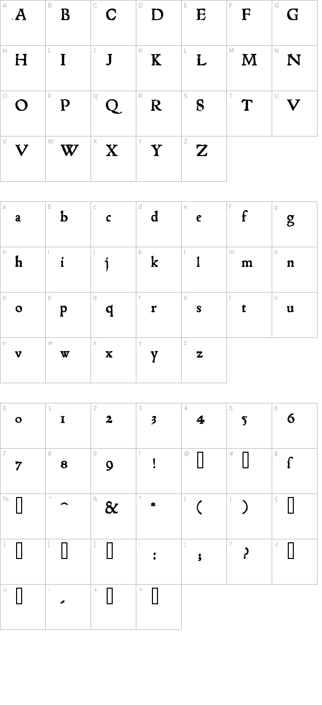 1543humanejenson-bold character map