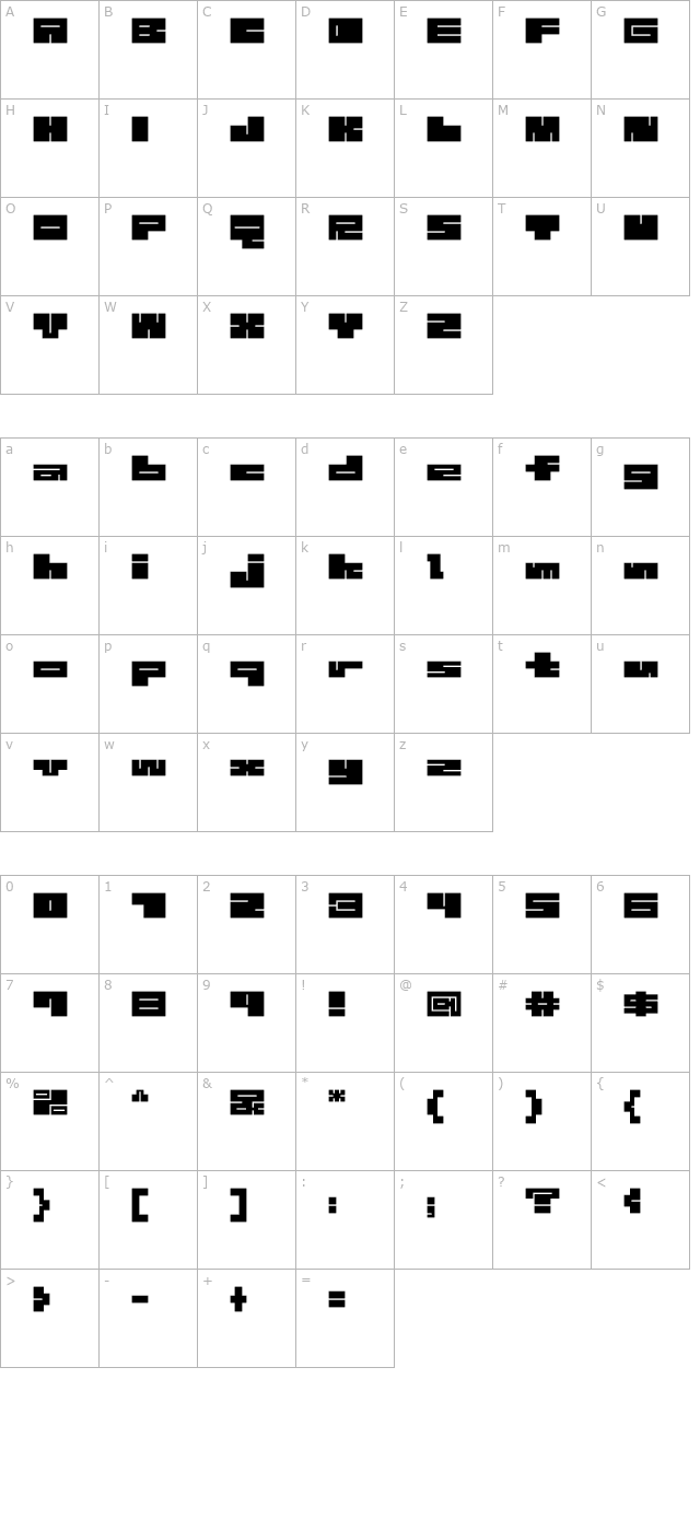 1b-maze-black character map
