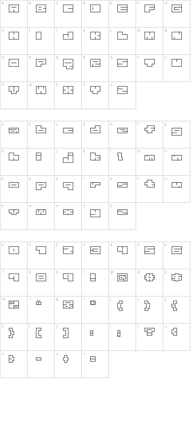 1b-maze-white character map