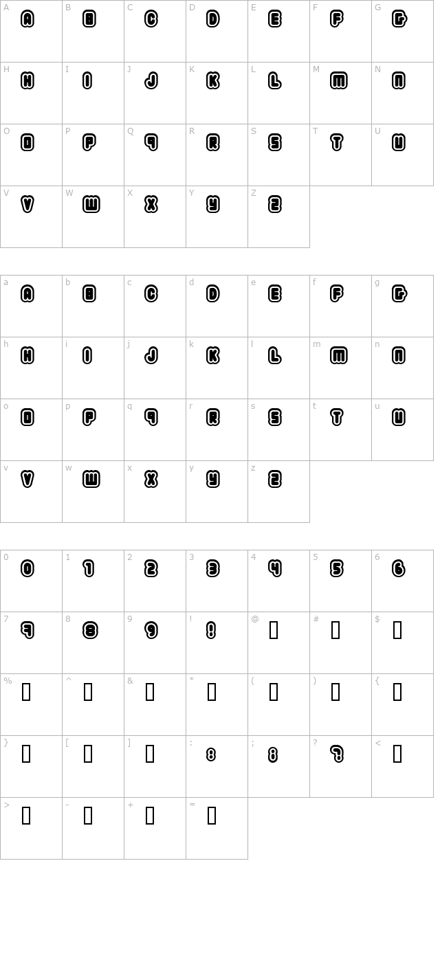 22-03 character map