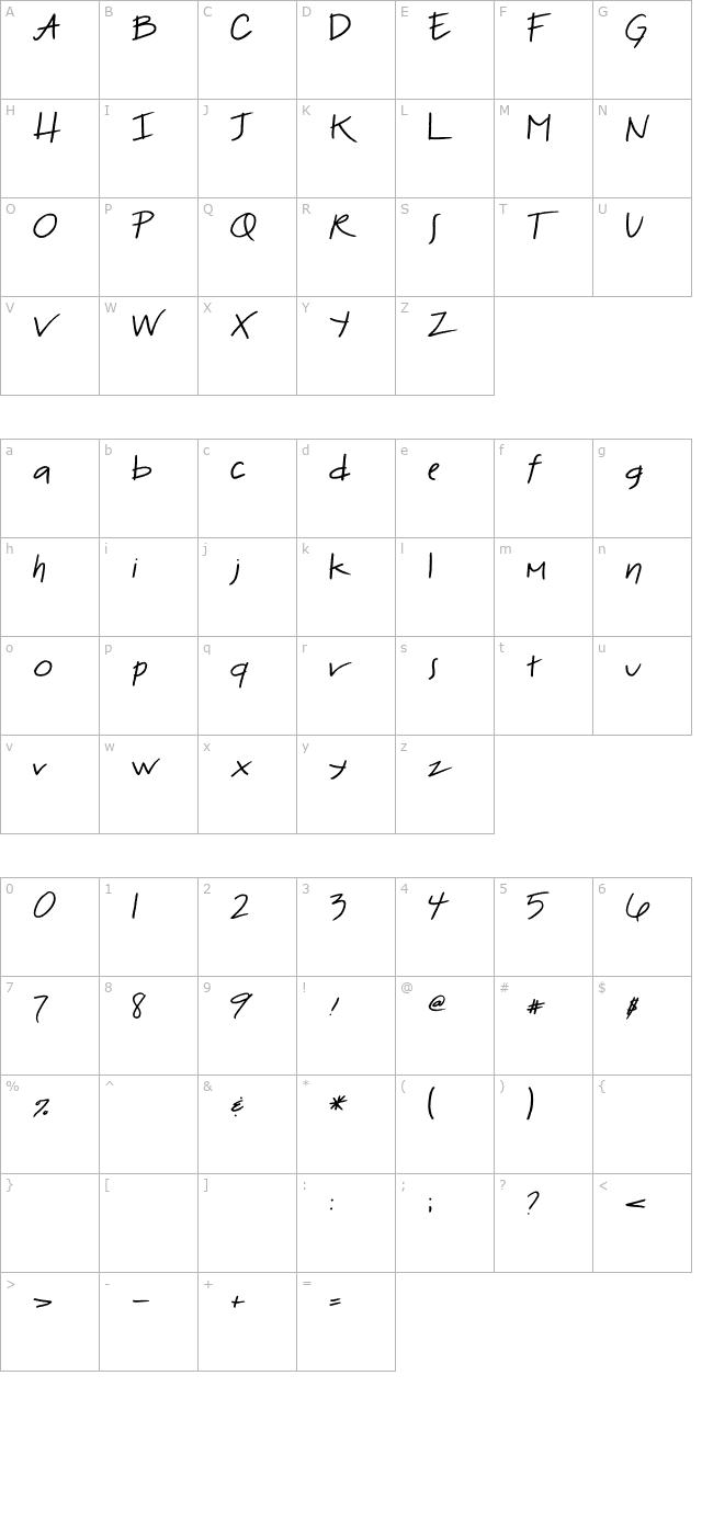 2peas-bad-hair-day character map