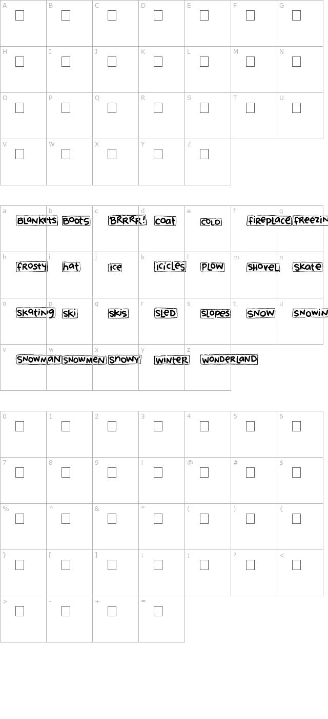 2peas-blocks-winter character map