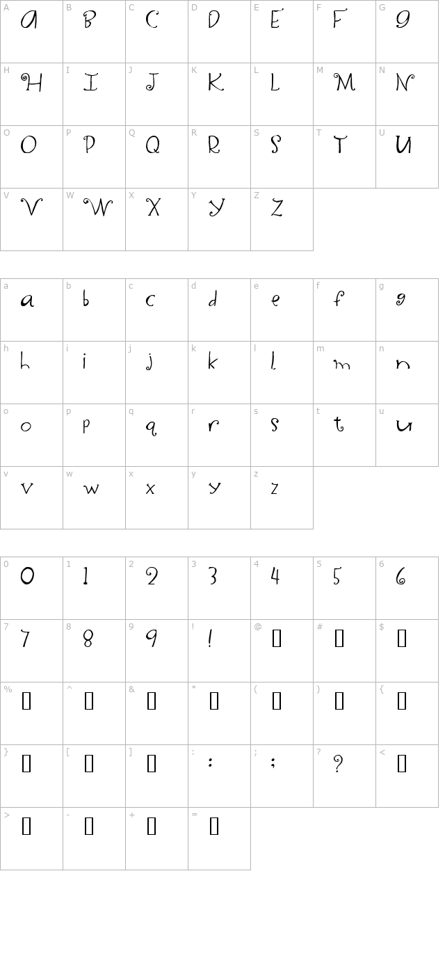 2peas-david-walker character map