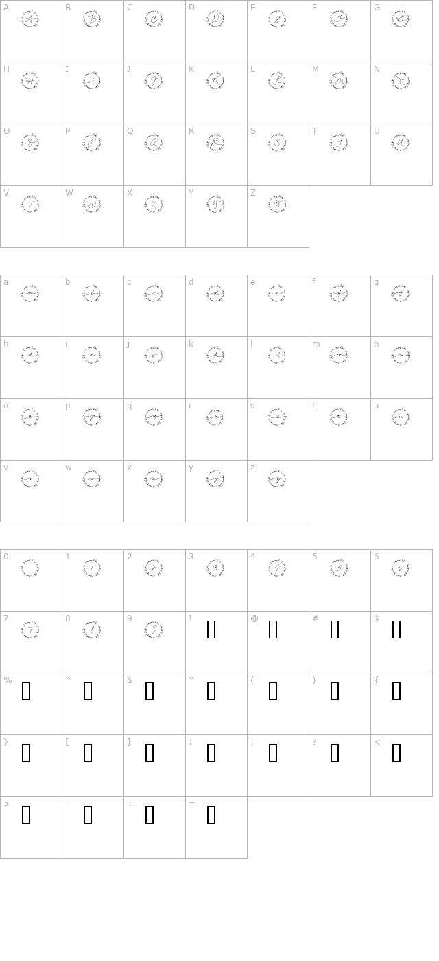 2Peas Enjoy Life character map