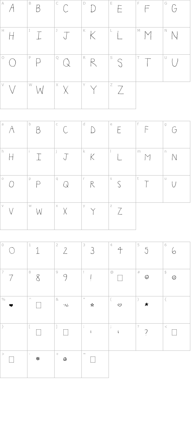 2peas-grandpa character map