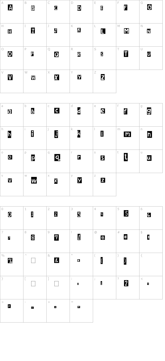 2Peas Jilted Bride character map