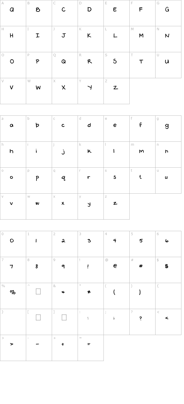 2peas-little-ladybug character map