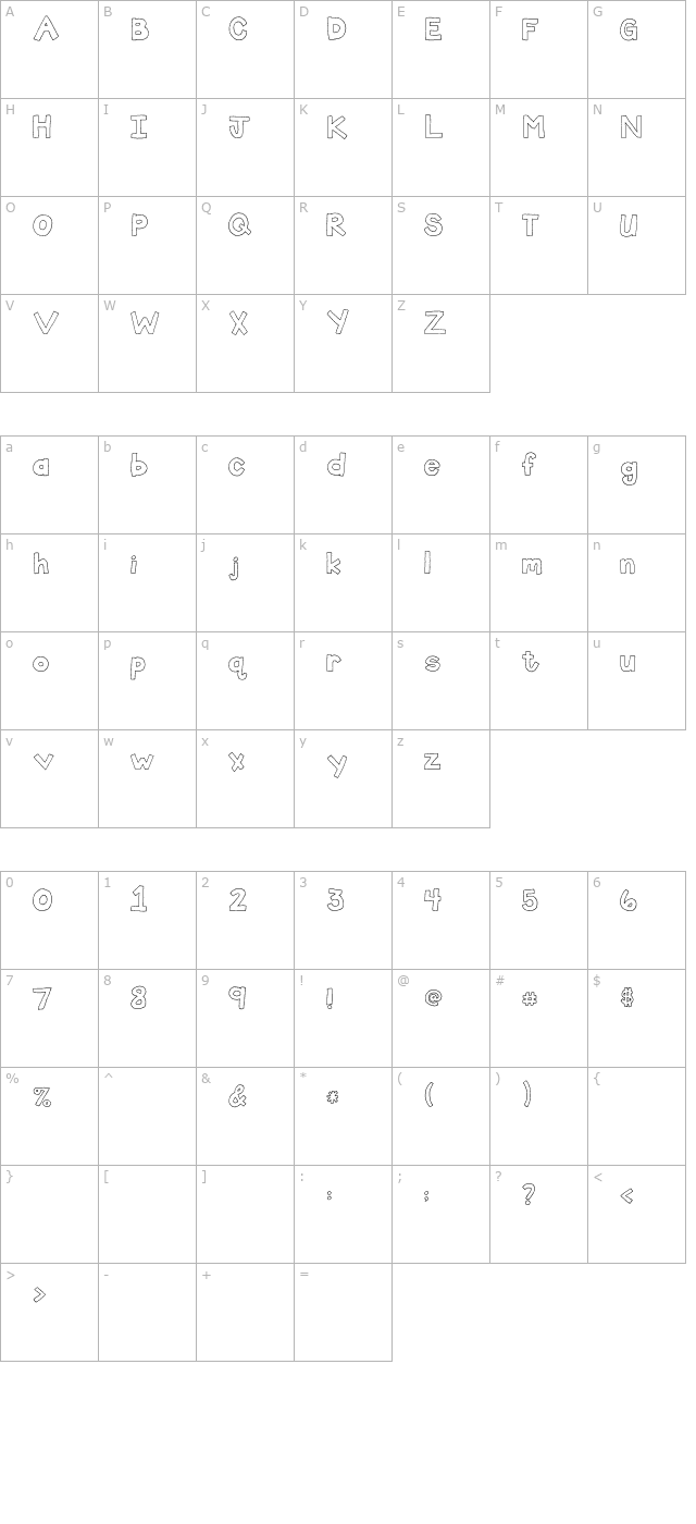 2Peas Megablock character map