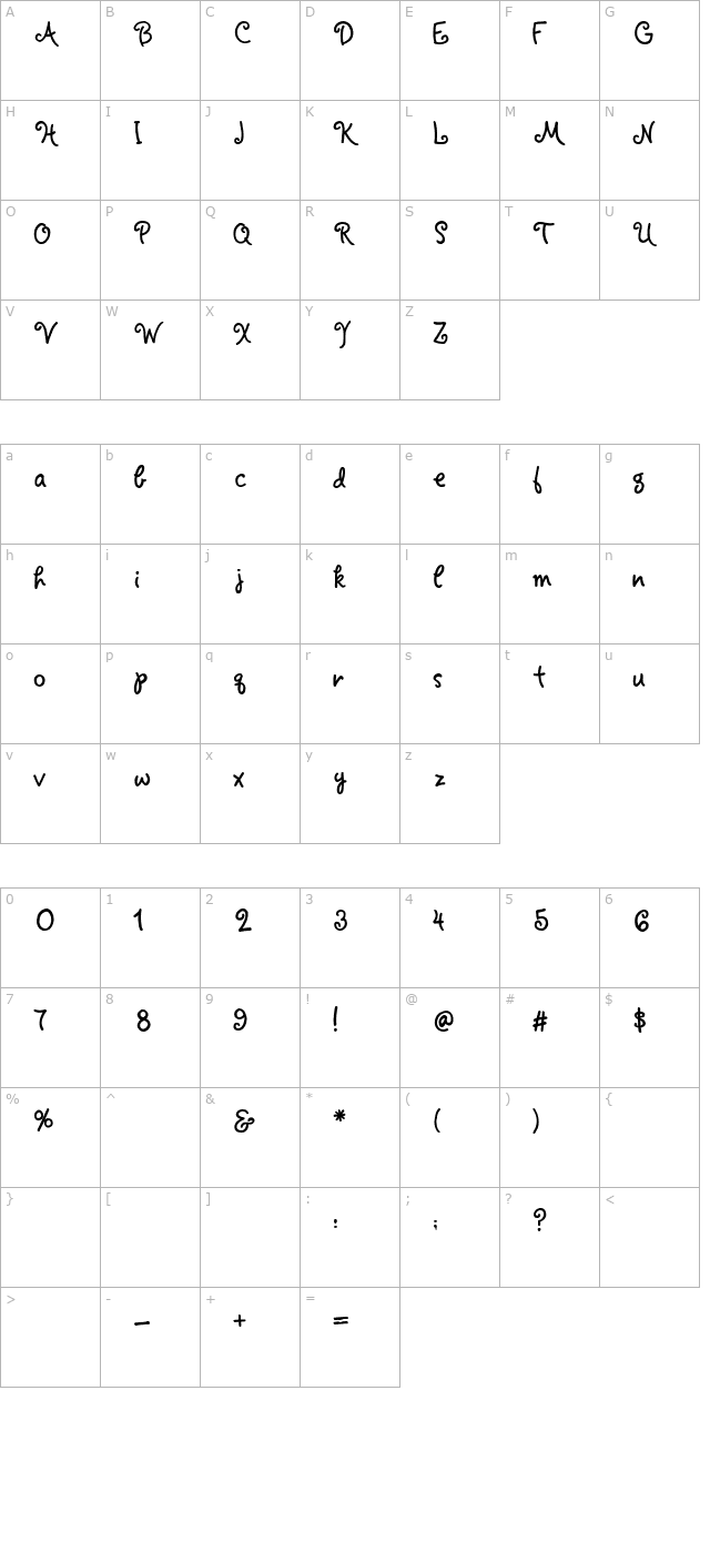 2Peas Miss Happy character map