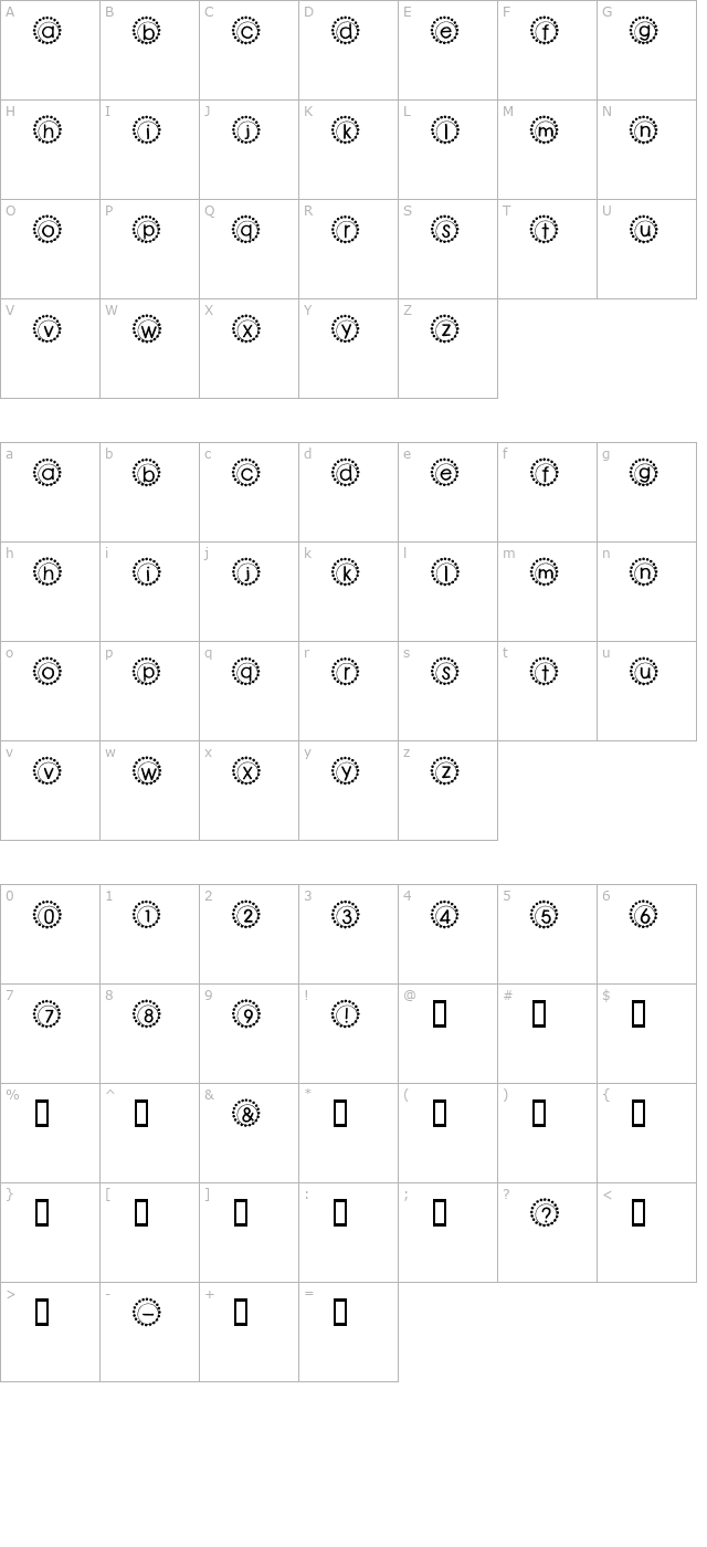 2peas-ring-ding character map