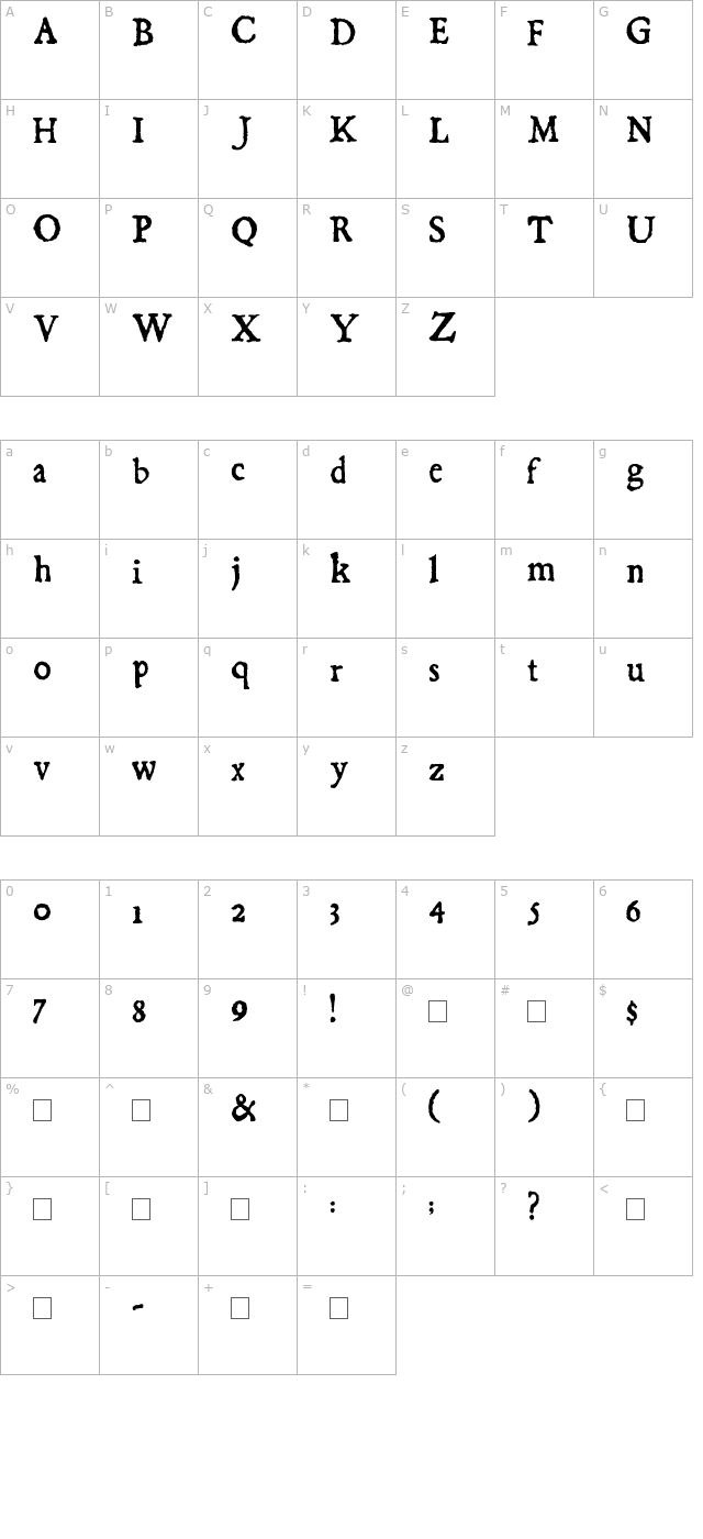 2peas-sleigh-ride character map