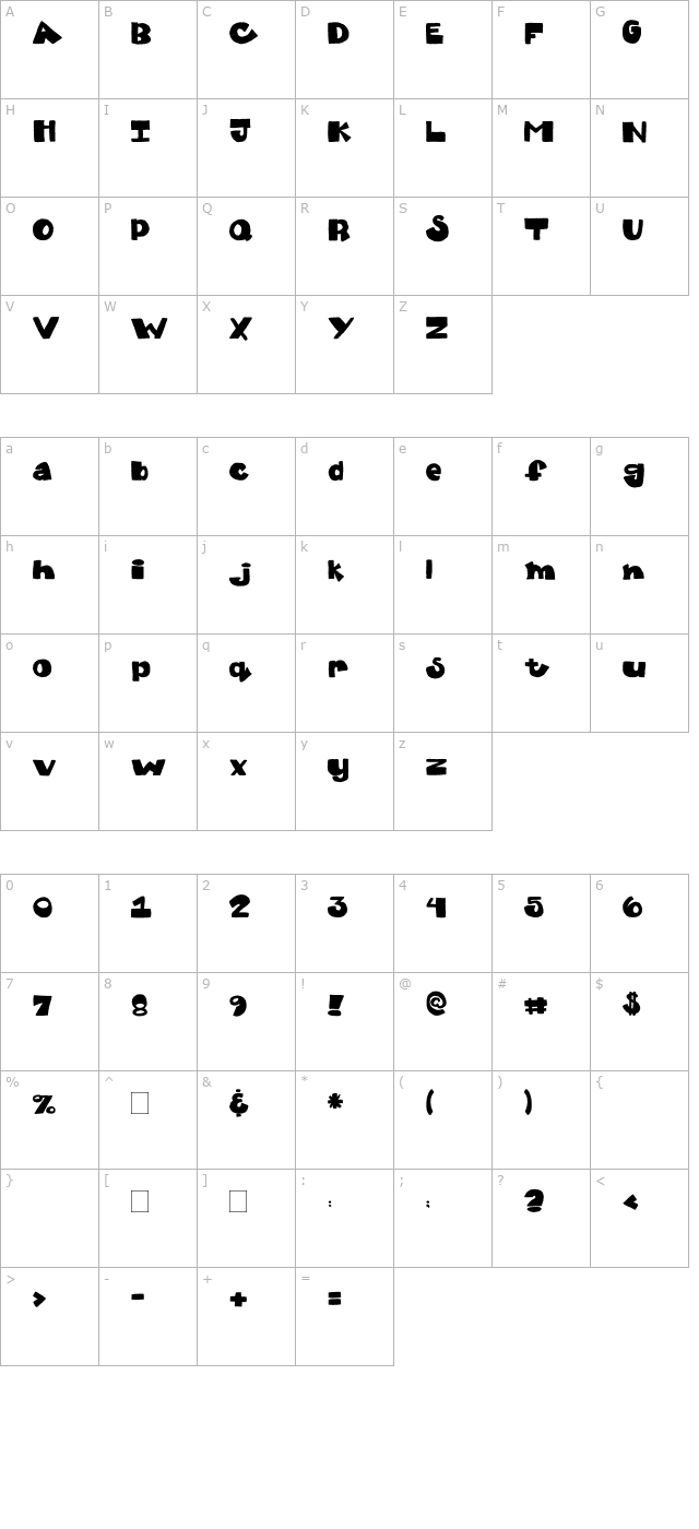 2peas-talk-show character map