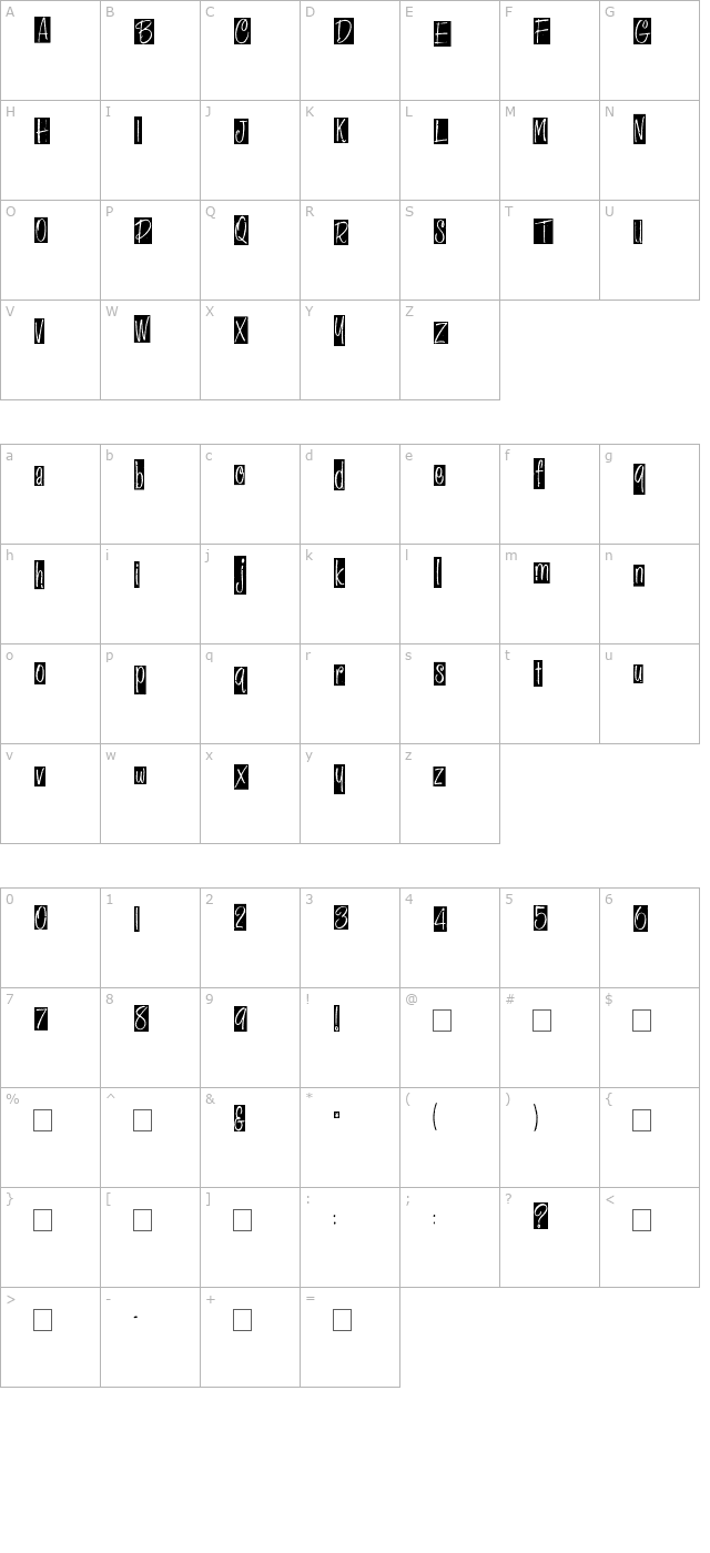 2peas-thrift-store-chair character map