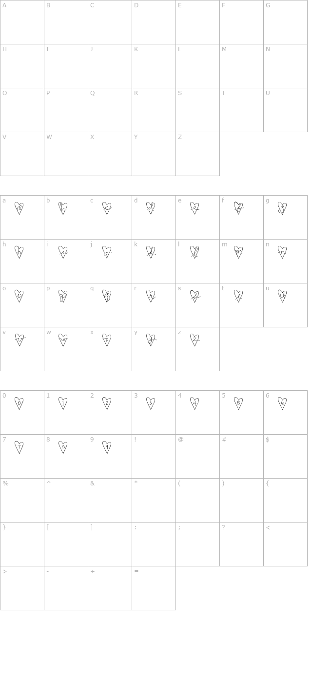 2peas-true-love character map