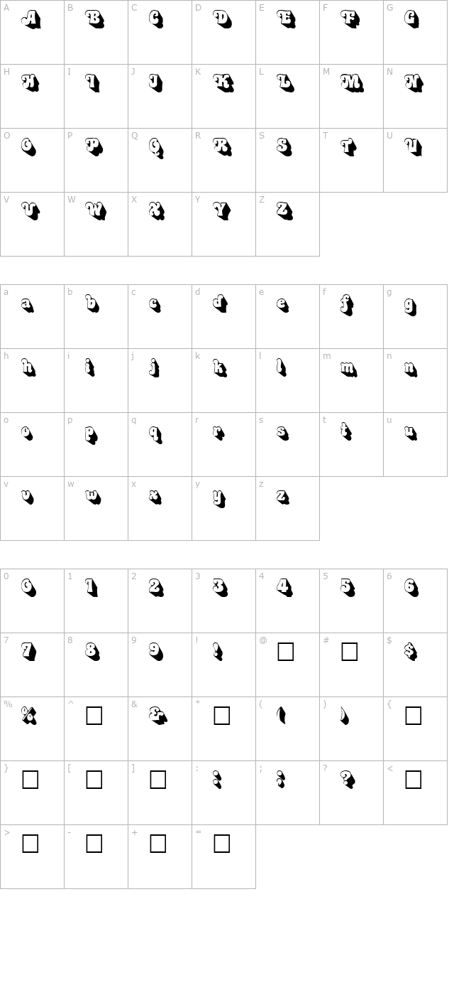 3-dswinger character map