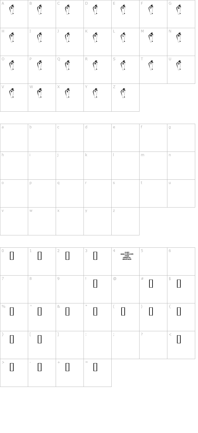 4yeohalloween character map