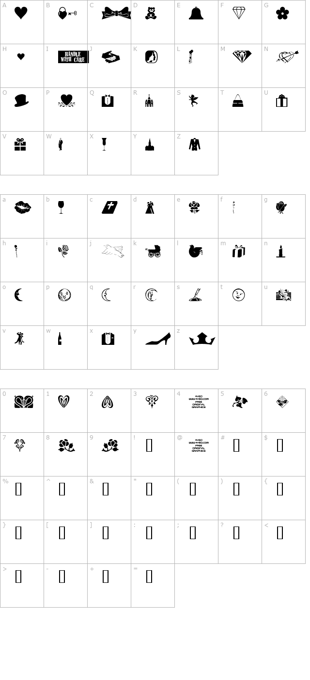 4yeoval character map