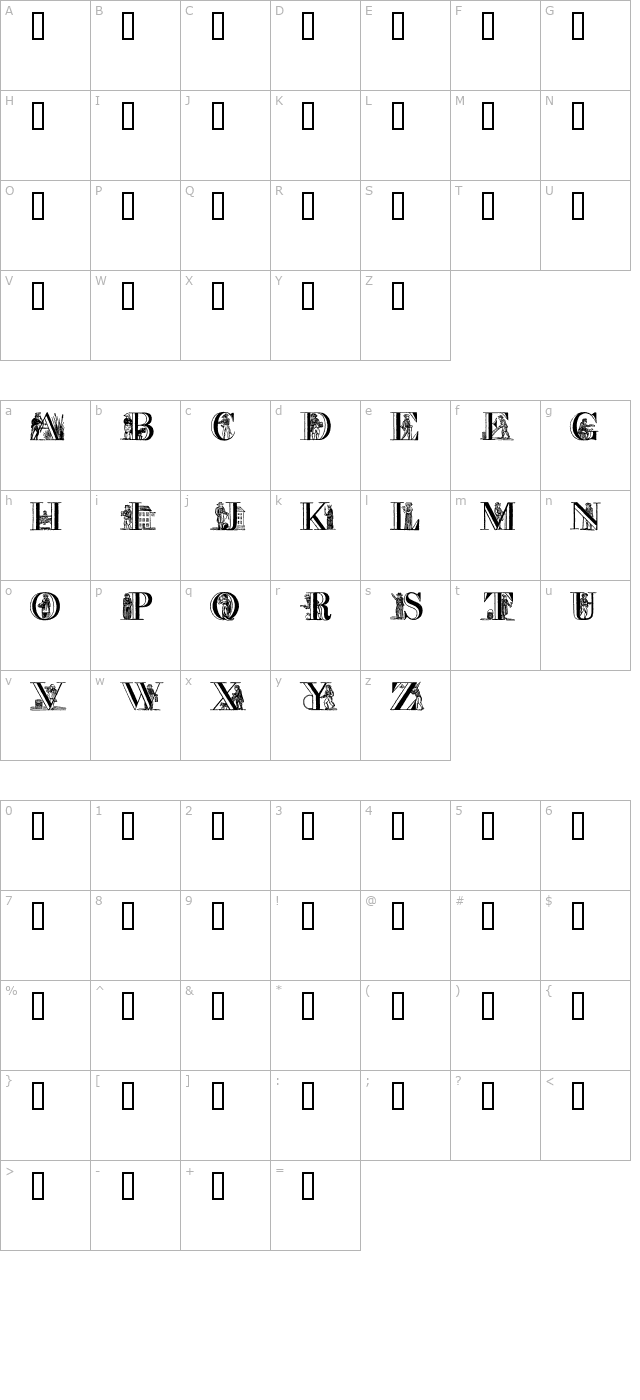a-picture-alphabet character map