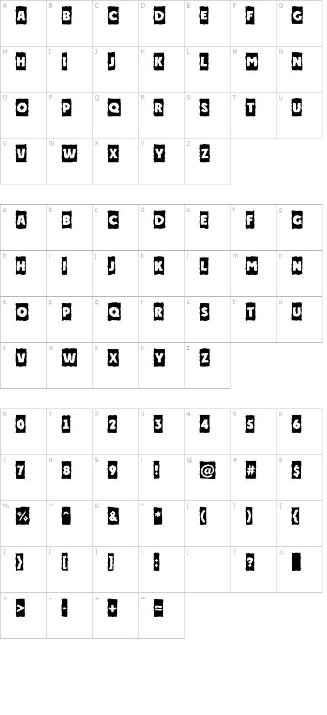 a_PlakatCmBrk character map