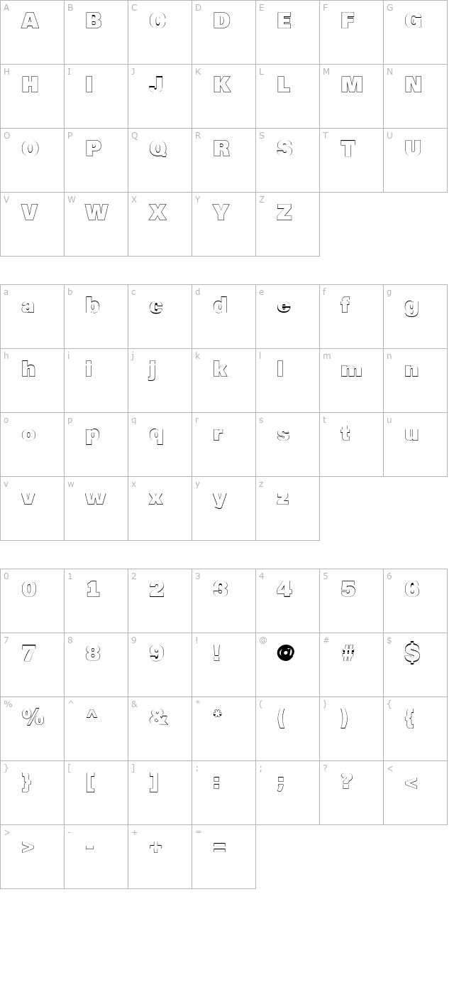 a-reportsansotl character map