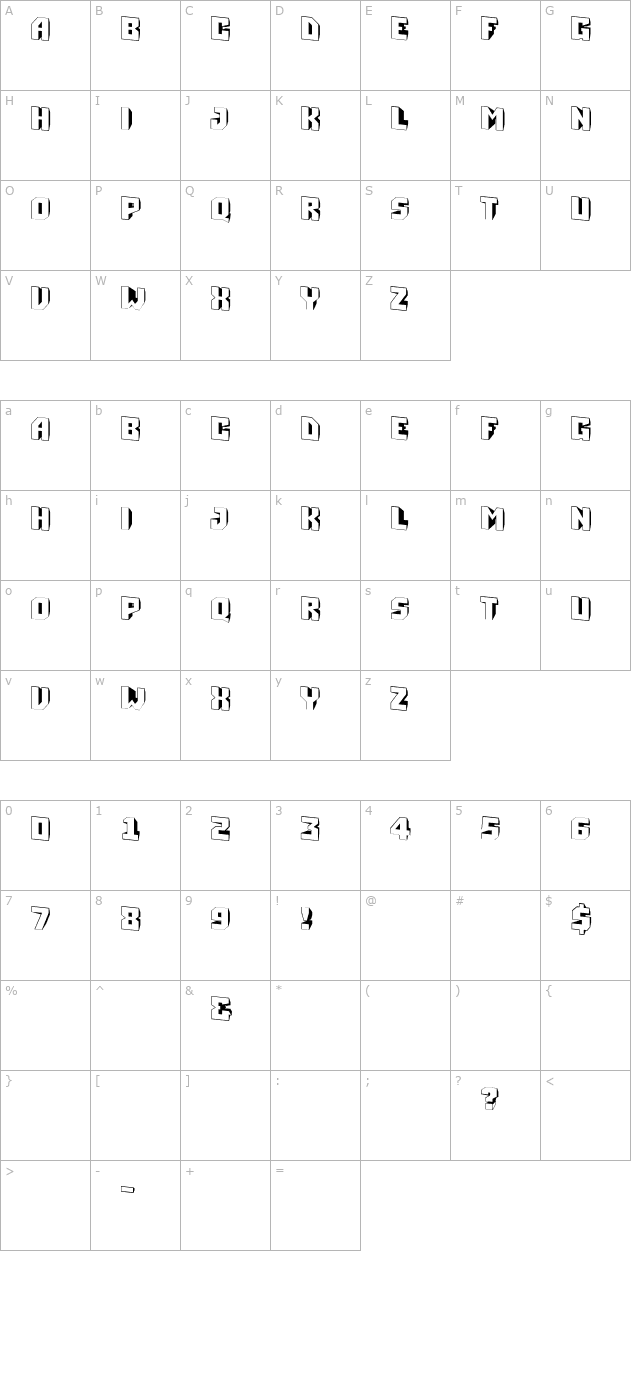 a_Simpler3DShiftDown character map