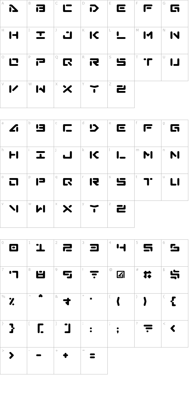 abduction character map