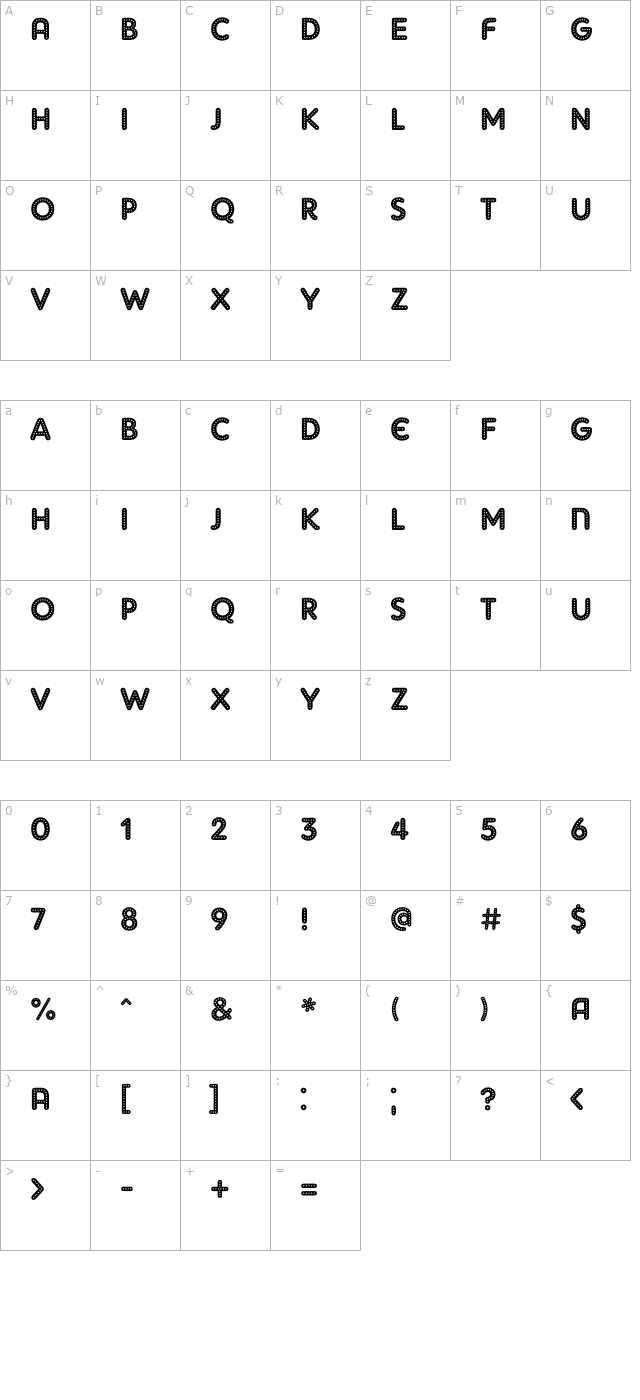 AdamGorry-Lights character map