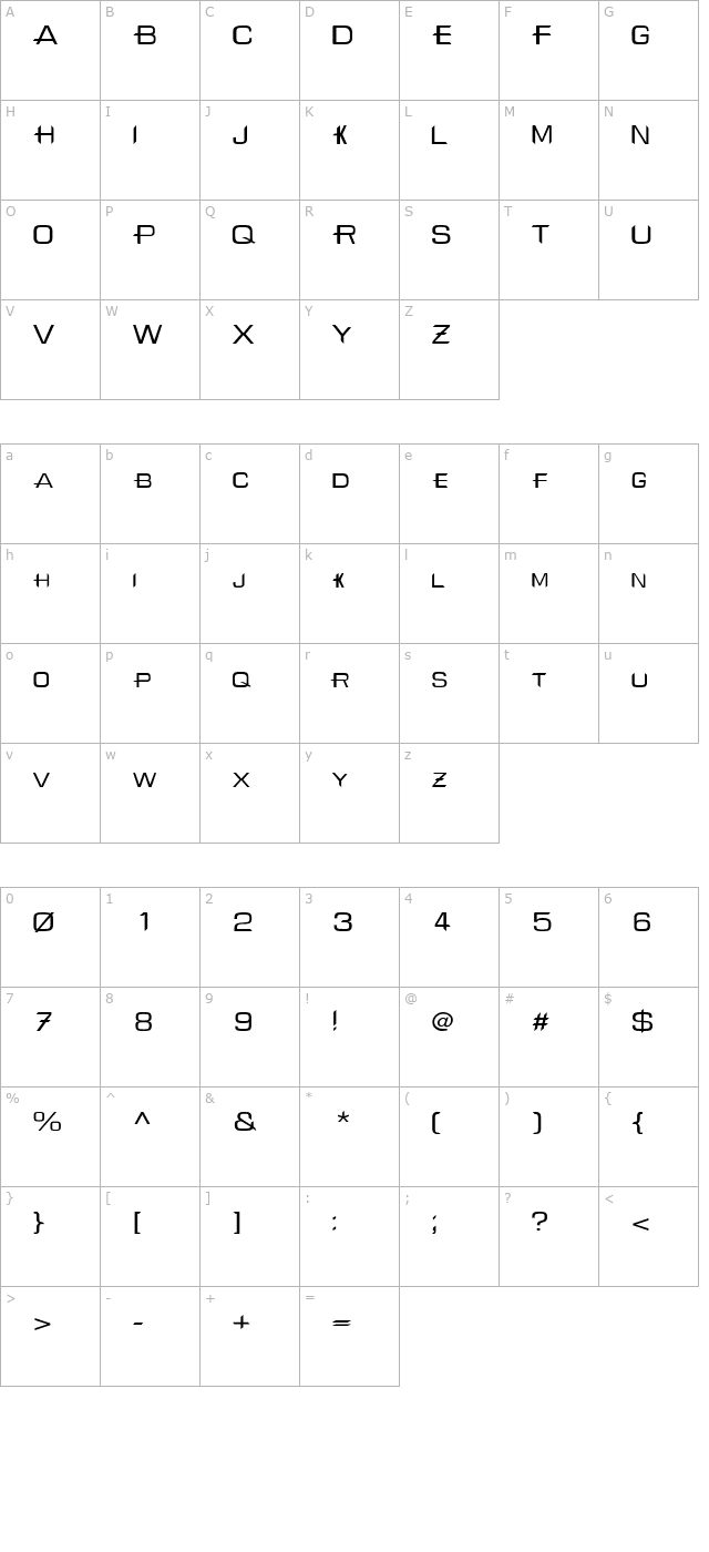 adrielle-light character map