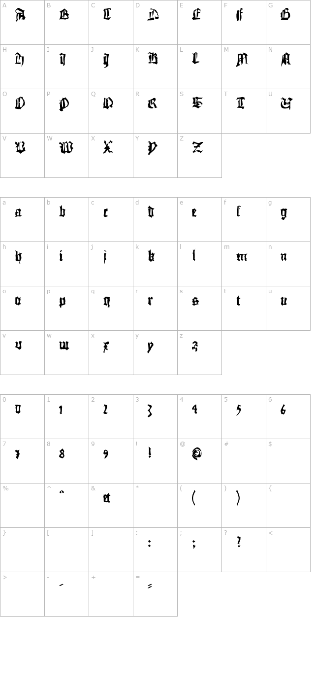 aiquasimodo character map