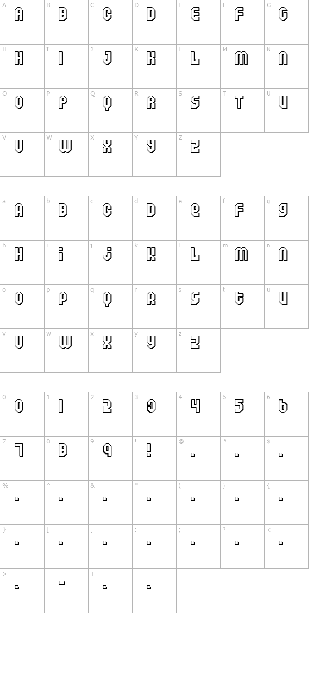 Air character map