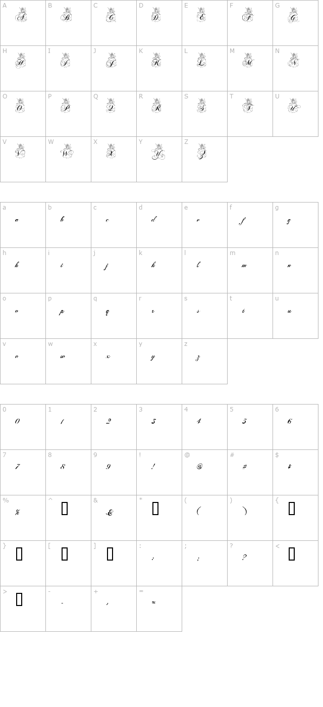 al-cinderella character map