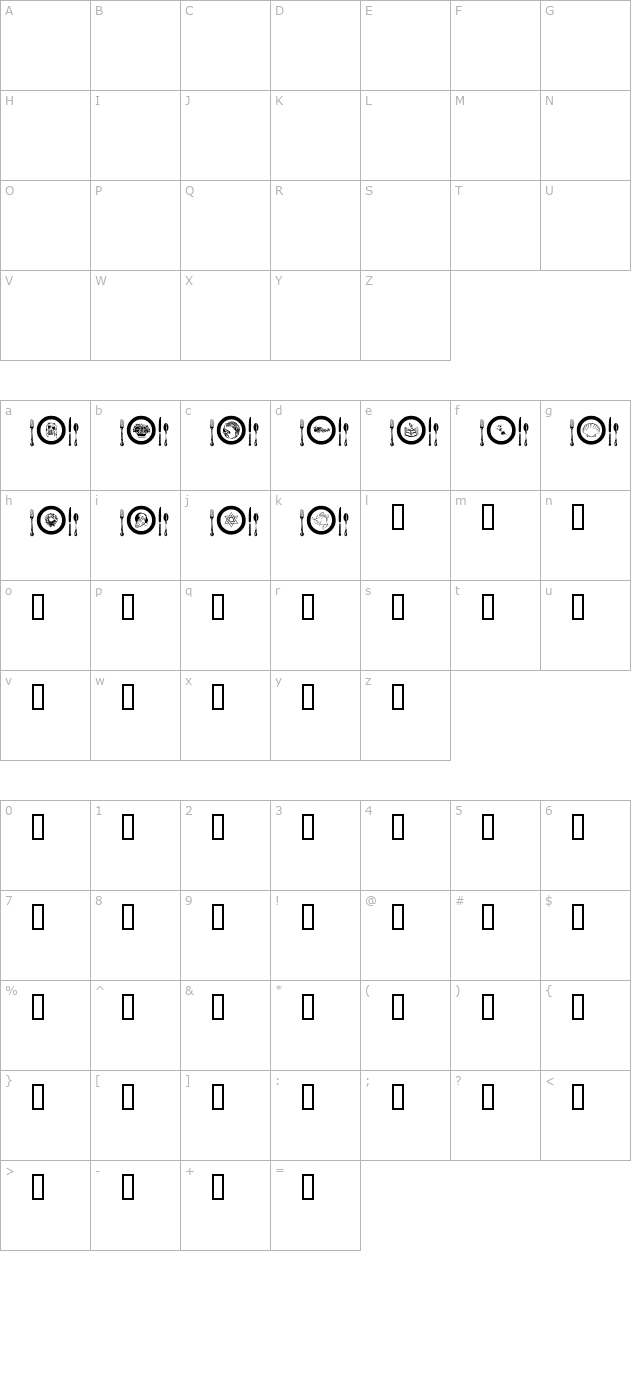 al-place-settings-dings character map
