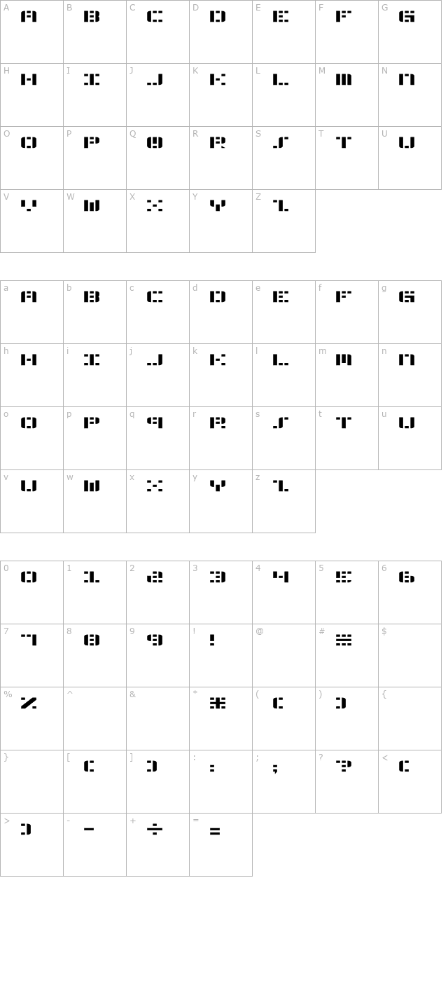 aldos-moon character map